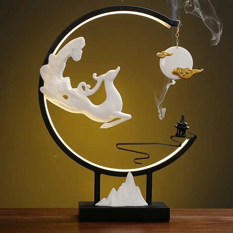 Home Decor Zen - FX-1 new chinoiserie zen chang'e flying