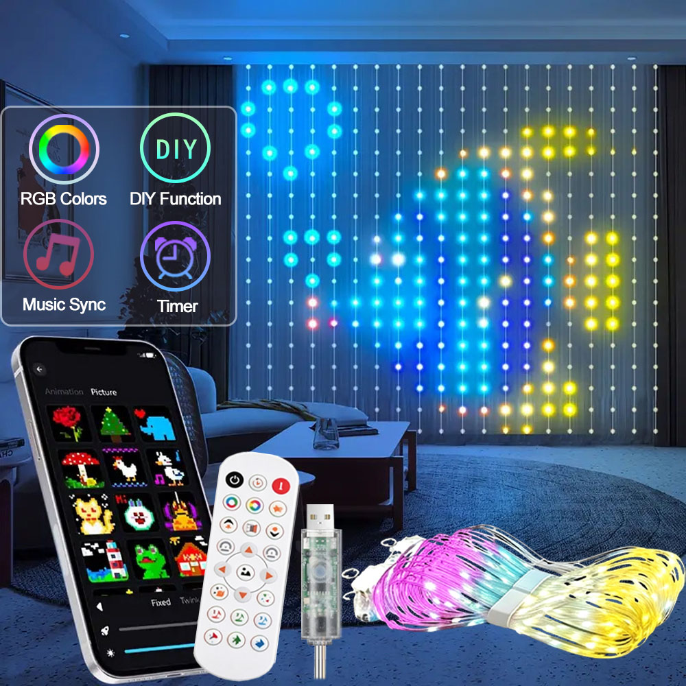 Home Decor App Free - Smart LED Curtain Light APP Control