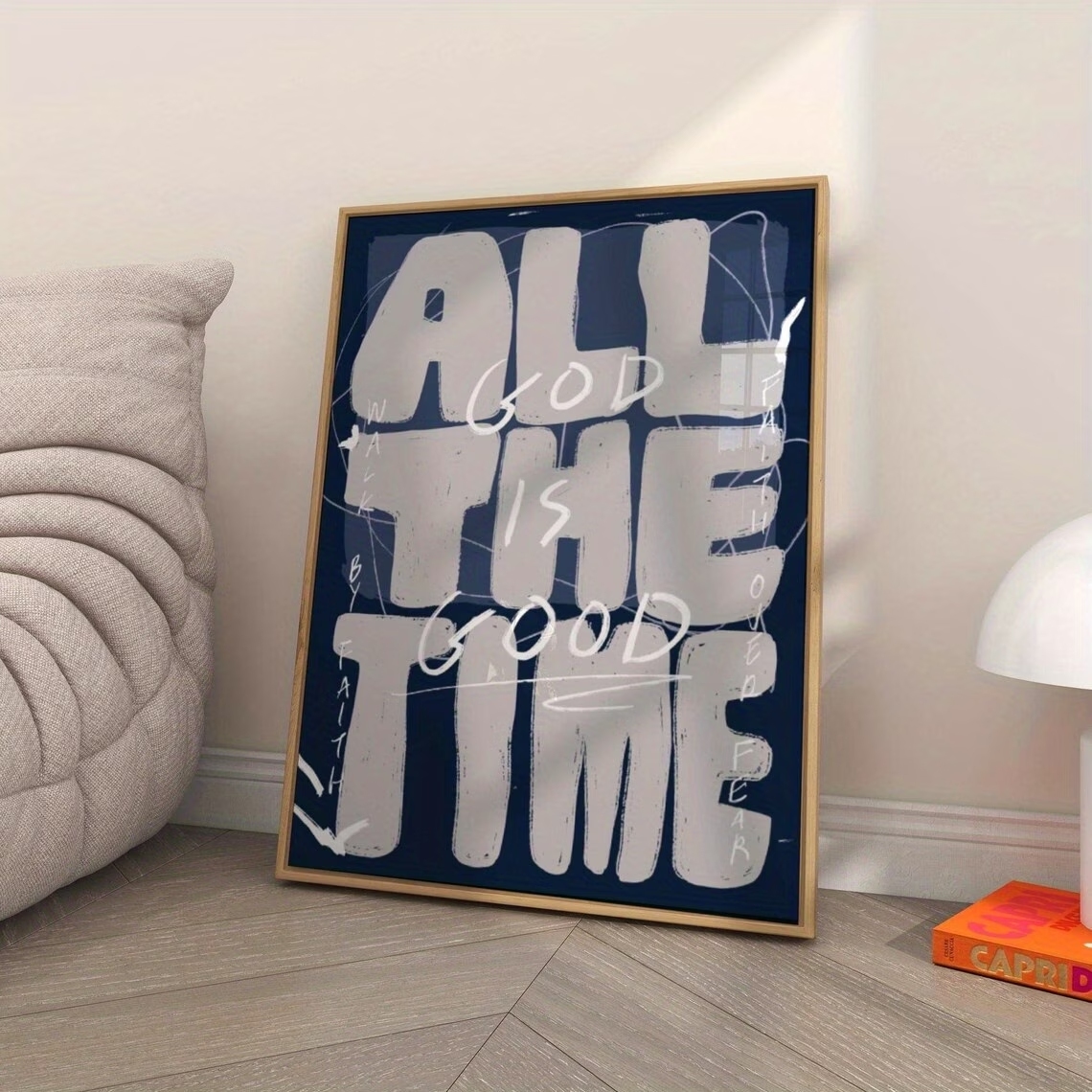 Home Decor Aesthetic - God Is Always Good Inspirational Christian