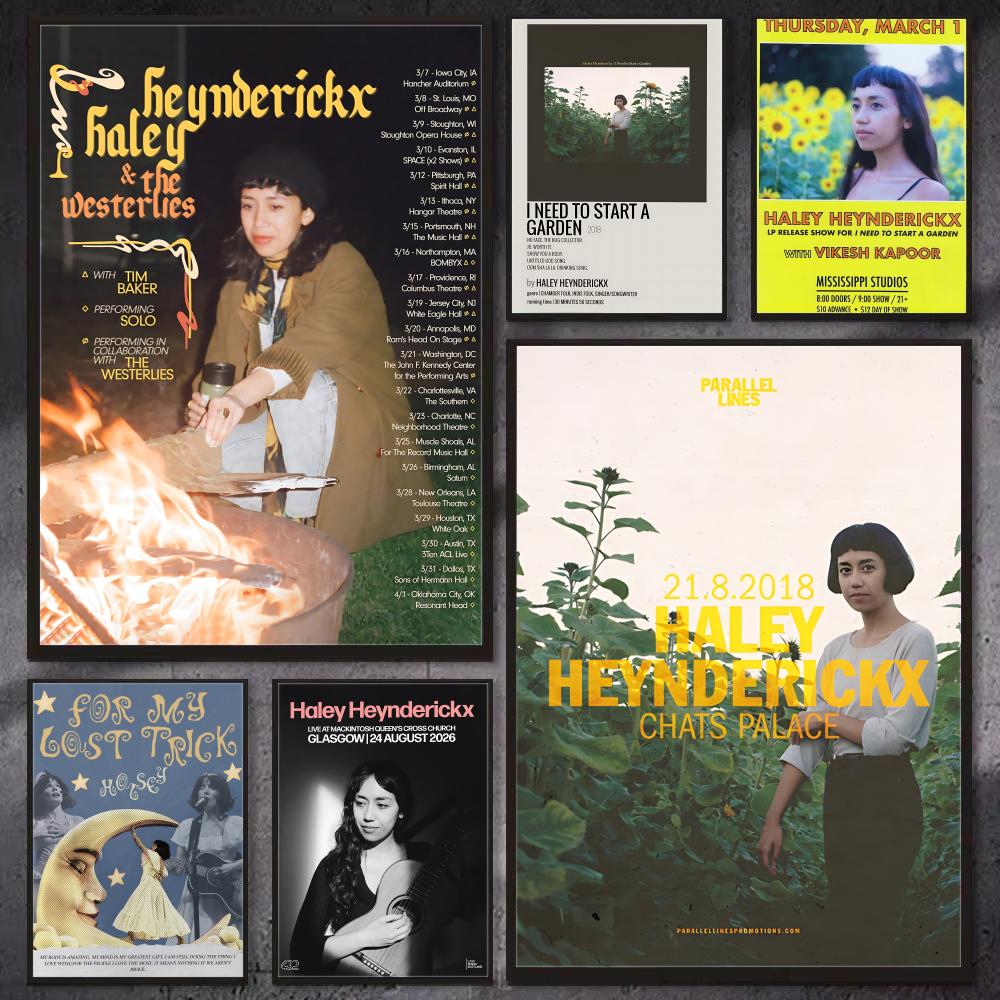 X Home Decor - Indie Folk Singer H-Haley Heynderickx-x Poster
