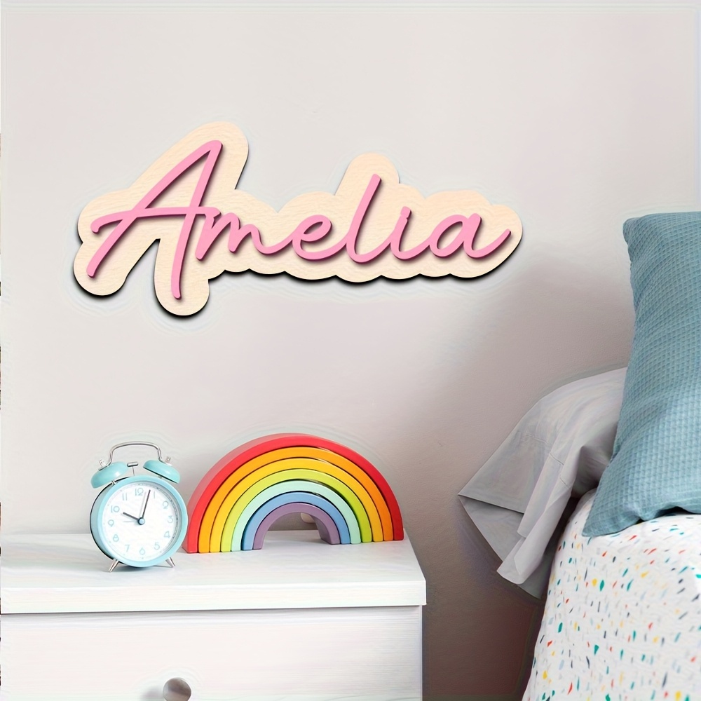 Personalized Double-Layered Wo - Wooden Letter Sign recension och pris